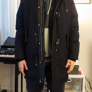 mackage moritz navy